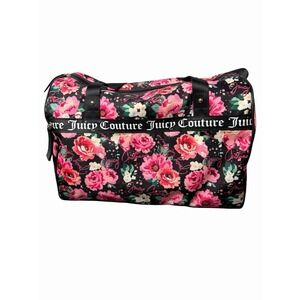 NWT Juicy Couture Rose Ping Romantic Sport Yourself Overnighter Duffel Bag $109